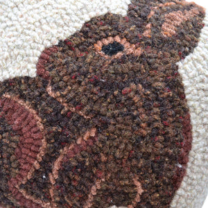 Spring Rabbit - 10" x 10" Rug Hooking Kit